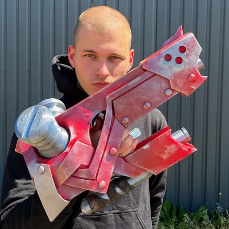 zeri gun replica prop league of legends by blasters4masters