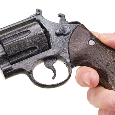 Western revolver replica prop from Fallout 4 by Blasters4Masters