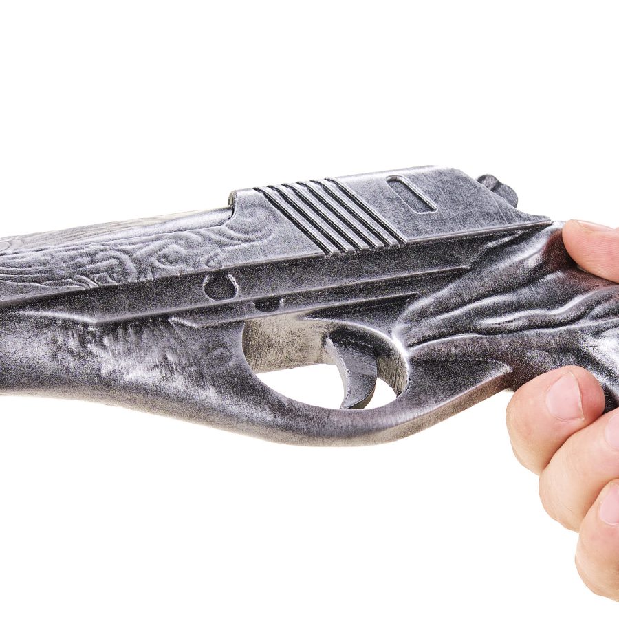 Ebony and Ivory pistols REMAKE replica prop from Devil May Cry by Blasters4Masters