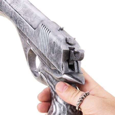 Ebony and Ivory pistols REMAKE replica prop from Devil May Cry by Blasters4Masters