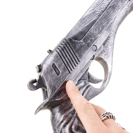 Ebony and Ivory pistols REMAKE replica prop from Devil May Cry by Blasters4Masters