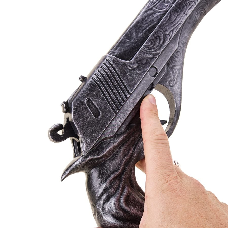 Ebony and Ivory pistols REMAKE replica prop from Devil May Cry by Blasters4Masters