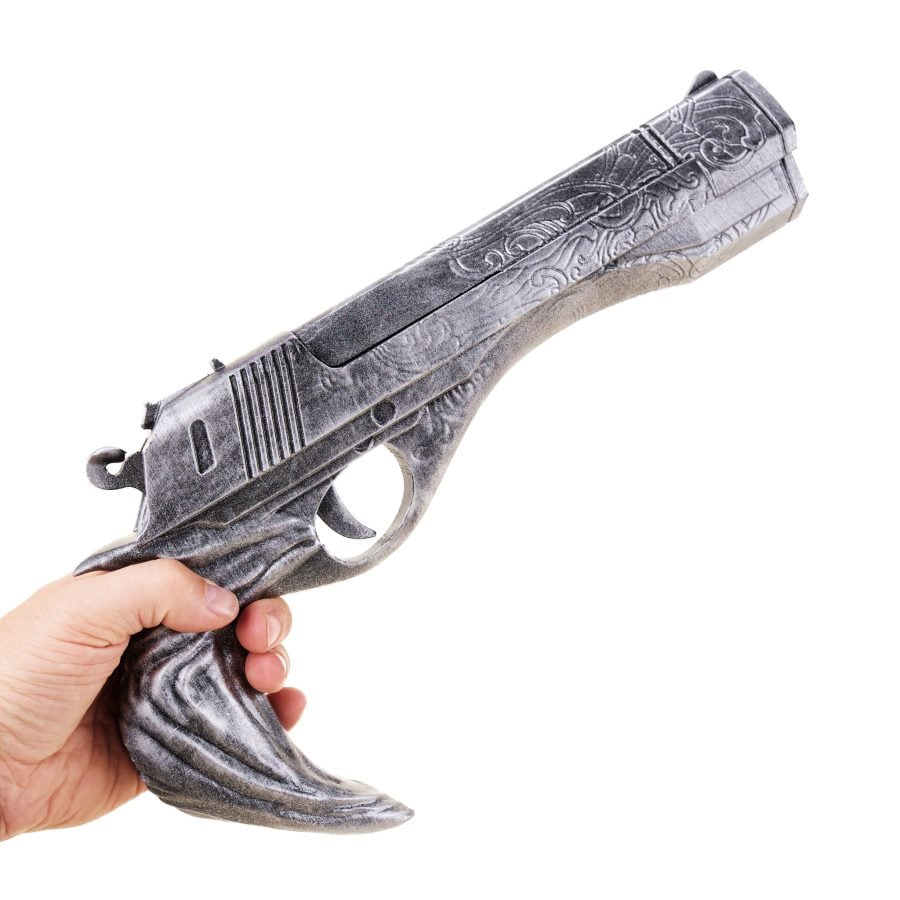 Ebony and Ivory pistols REMAKE replica prop from Devil May Cry by Blasters4Masters