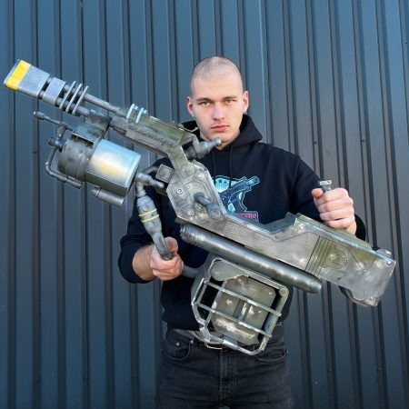 K9000 cyberdog gun Prop Replica Minigun from Fallout New Vegas by Blasters4Masters