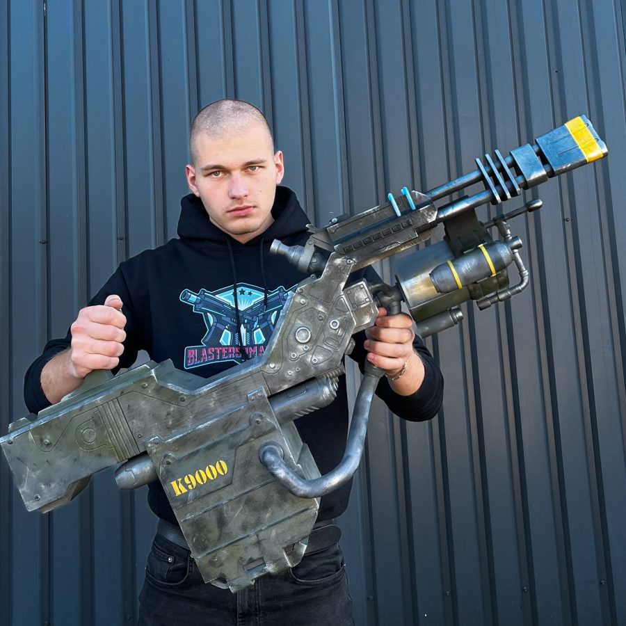 K9000 cyberdog gun Prop Replica Minigun from Fallout New Vegas by Blasters4Masters