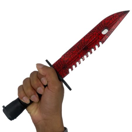 M9 Bayonet Crimson Web replica prop CS GO by Blasters4Masters