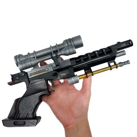 Naboo S-5 heavy Blaster handcannon pistol prop replica from Star Wars by Blasters4Masters