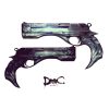 Ebony and Ivory Pistols replica props Devil May Cry - Remake