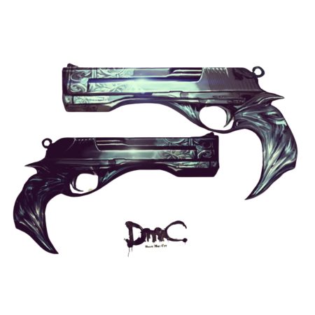 Ebony and Ivory Pistols replica props Devil May Cry - Remake