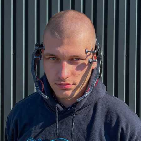 Braindance prop replica from Cyberpunk 2077 by Blasters4Masters