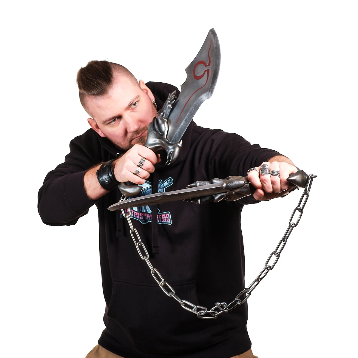 Kratos Blades replica prop from God of War by Blasters4Masters Kratos Blades Replica Prop From God Of War By Blasters4Masters