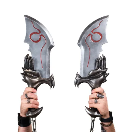 Kratos Blades - God of War 6 Kratos Blades Replica Prop From God Of War By Blasters4Masters 5