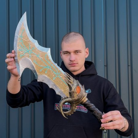 Ragnarok Blade prop replica from God of War by Blasters4Masters