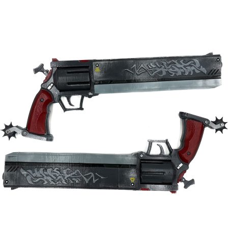 Billy Kid's Dual Guns prop replica Zenless Zone Zero by Blasters4Masters