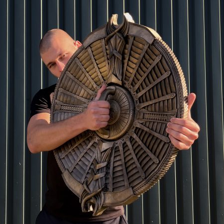 Guardian shield Prop Replica from God of War by Blasters4Masters