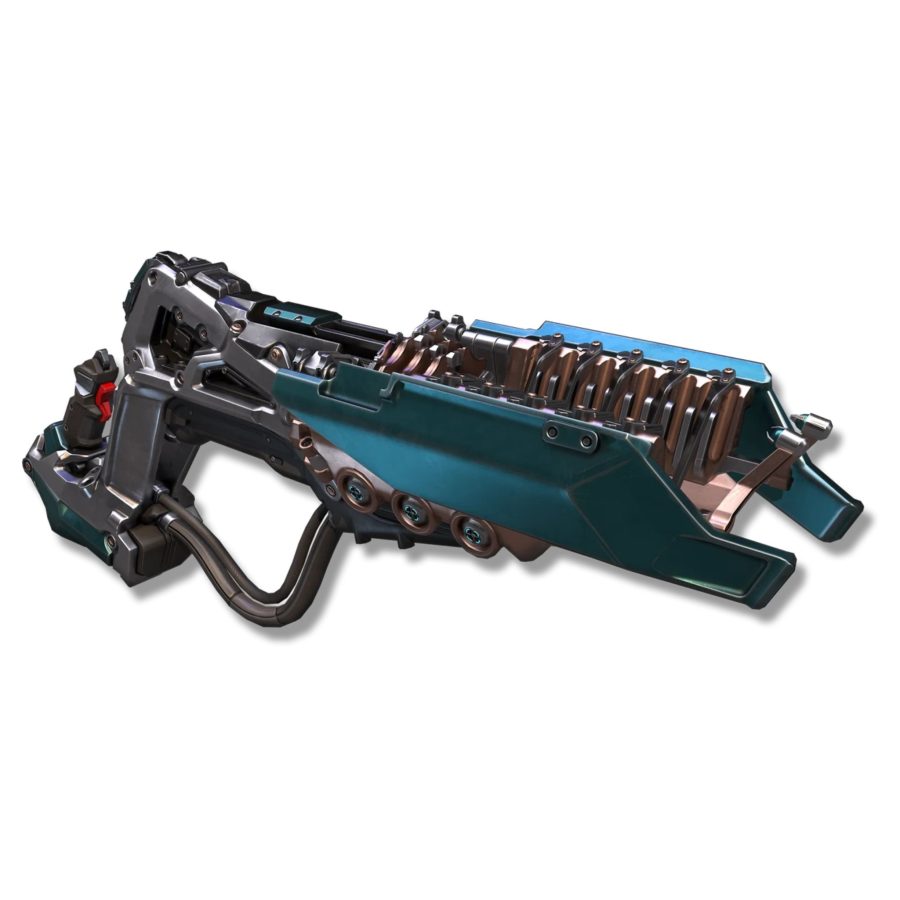 Lightning Gun prop replica Quake Champions by