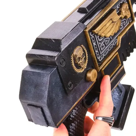 Aquila Pattern Bolt Pistol Replica Prop From Warhammer 40K By Blasters4Masters 5