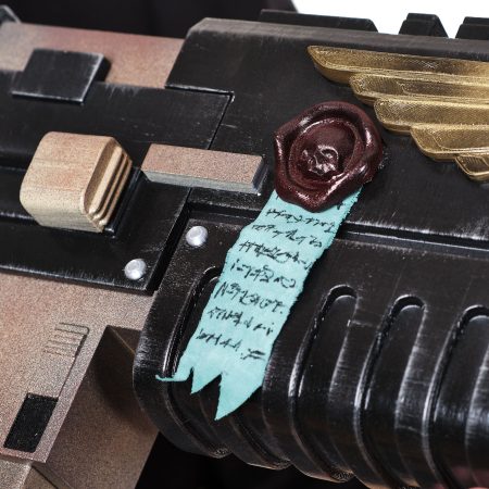 Astartes Boltgun replica prop from Warhammer 40K by Blasters4Masters