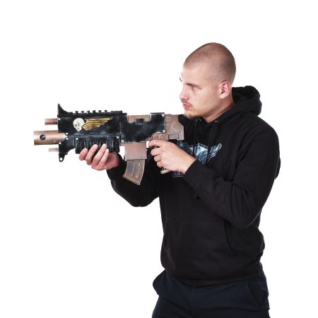 Astartes Boltgun replica prop from Warhammer 40K by Blasters4Masters