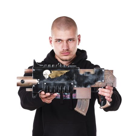 Astartes Boltgun replica prop from Warhammer 40K by Blasters4Masters