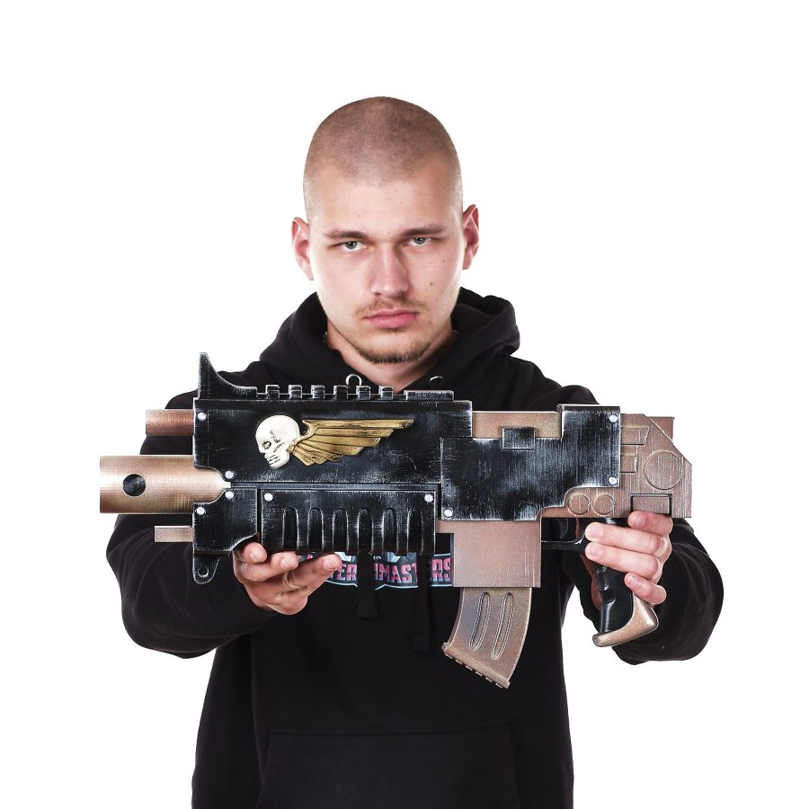 Astartes Boltgun replica prop from Warhammer 40K by Blasters4Masters