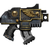 Aquila-Pattern Bolt Pistol prop replica Warhammer 40K by Blasters4Masters