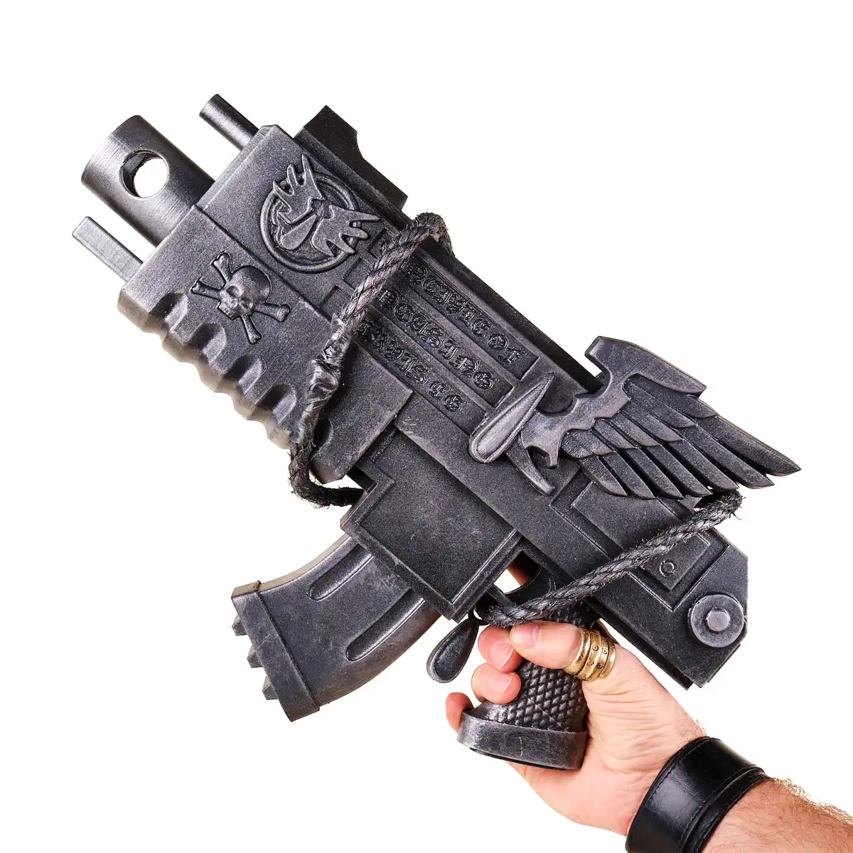Octavio`s Burden Bolter replica prop from Warhammer 40K by Blasters4Masters Octavios Burden Bolter Replica Prop From Warhammer 40K By Blasters4Masters