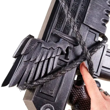 Octavio’s Burden Bolter - Warhammer 40K 5 Octavios Burden Bolter Replica Prop From Warhammer 40K By Blasters4Masters 4