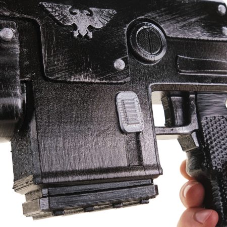 Special Issue Bolt Pistol replica prop from Warhammer 40K by Blasters4Masters