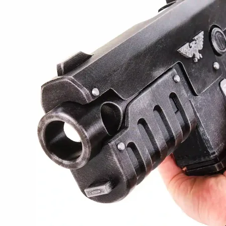 Special Issue Bolt Pistol Replica Prop From Warhammer 40K By Blasters4Masters 7