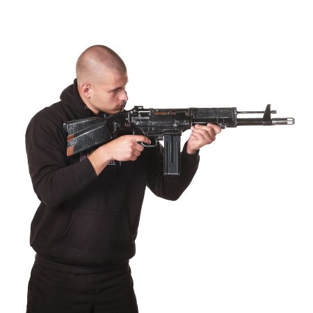 Assault Rifle 1960 replica prop from Volfenstein by Blasters4Masters