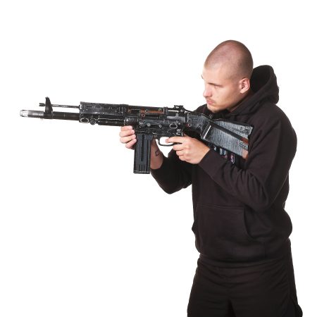Assault Rifle 1960 replica prop from Volfenstein by Blasters4Masters