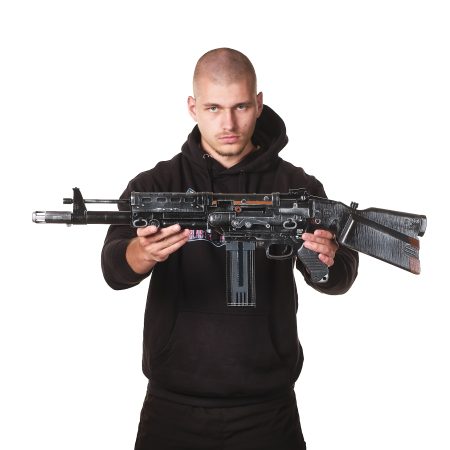 Assault Rifle 1960 replica prop from Volfenstein by Blasters4Masters