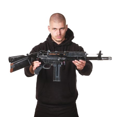 Assault Rifle 1960 replica prop from Volfenstein by Blasters4Masters
