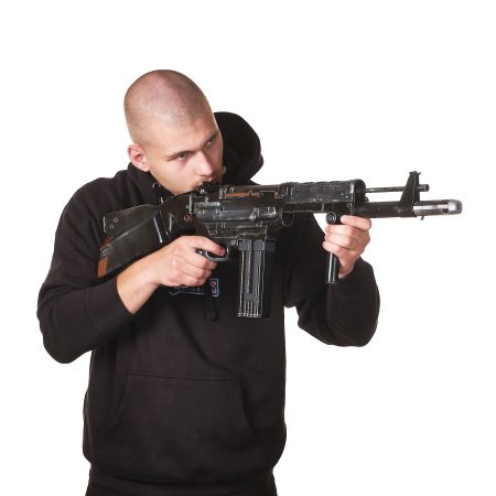 Assault Rifle 1960 replica prop from Volfenstein by Blasters4Masters