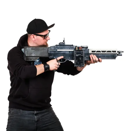 M 105 Stalwart Rifle Replica Prop From Helldivers 2 By Blasters4Masters