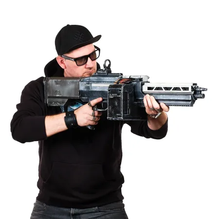 M 105 Stalwart Rifle Replica Prop From Helldivers 2 By Blasters4Masters 1