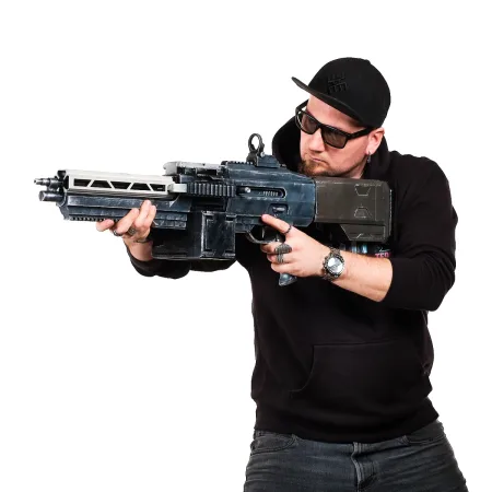 M 105 Stalwart Rifle Replica Prop From Helldivers 2 By Blasters4Masters 3