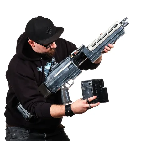 M 105 Stalwart Rifle Replica Prop From Helldivers 2 By Blasters4Masters 8
