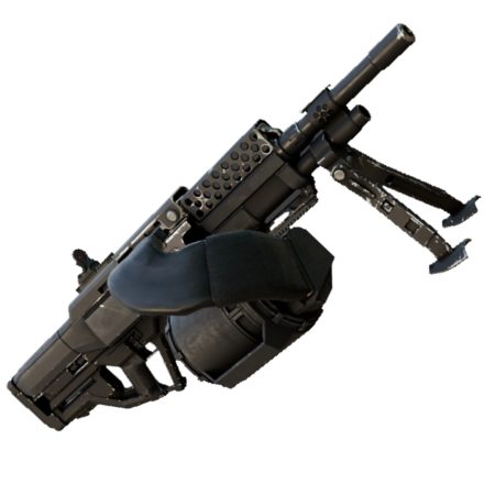 MG-206 Heavy Machine Gun prop replica from Helldivers 2 by Blasters4Masters