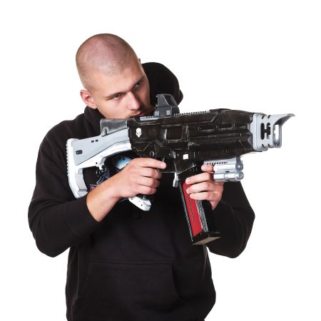 SMG-32 Reprimand replica prop from Helldivers 2 by Blasters4Masters
