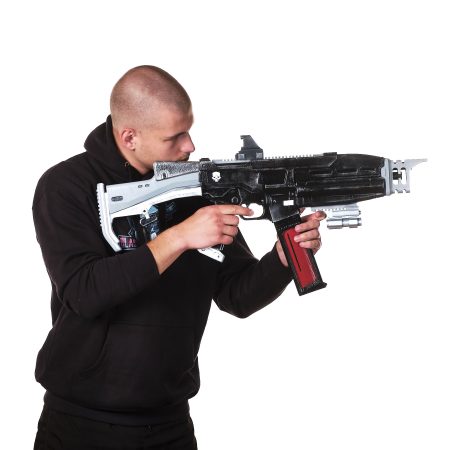 SMG-32 Reprimand replica prop from Helldivers 2 by Blasters4Masters