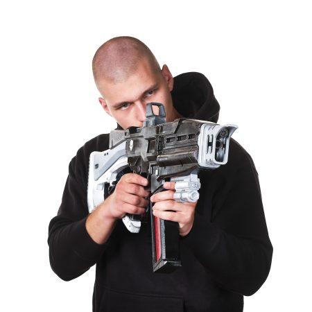 SMG-32 Reprimand replica prop from Helldivers 2 by Blasters4Masters