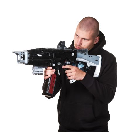 SMG-32 Reprimand replica prop from Helldivers 2 by Blasters4Masters