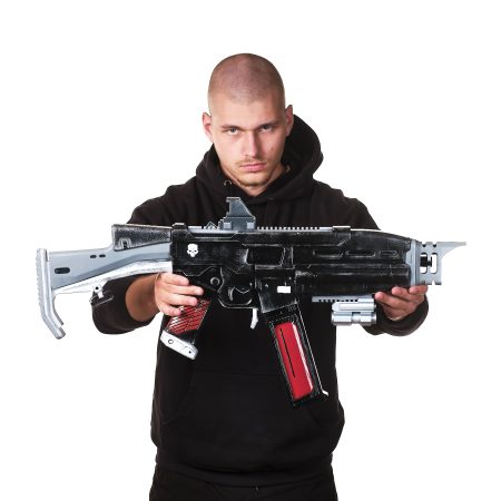SMG-32 Reprimand replica prop from Helldivers 2 by Blasters4Masters