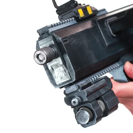 SMG-37 Defender - Helldivers 2 14 SMG 37 Defender Replica Prop From Helldivers 2 By Blasters4Masters 13