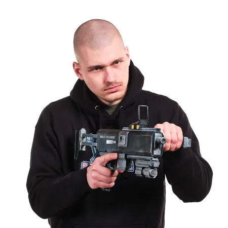 SMG-37 Defender - Helldivers 2 3 SMG 37 Defender Replica Prop From Helldivers 2 By Blasters4Masters 2