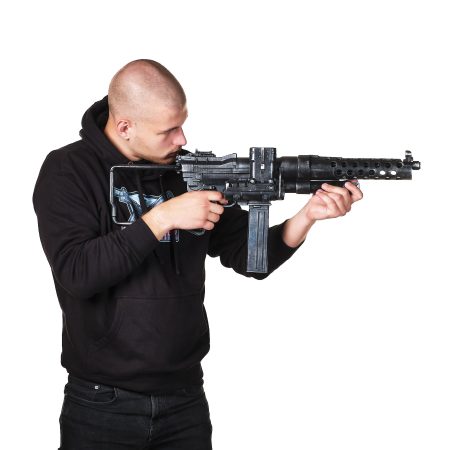 Submachine Gun (SMG) prop replica from Volfenstein by Blasters4Masters