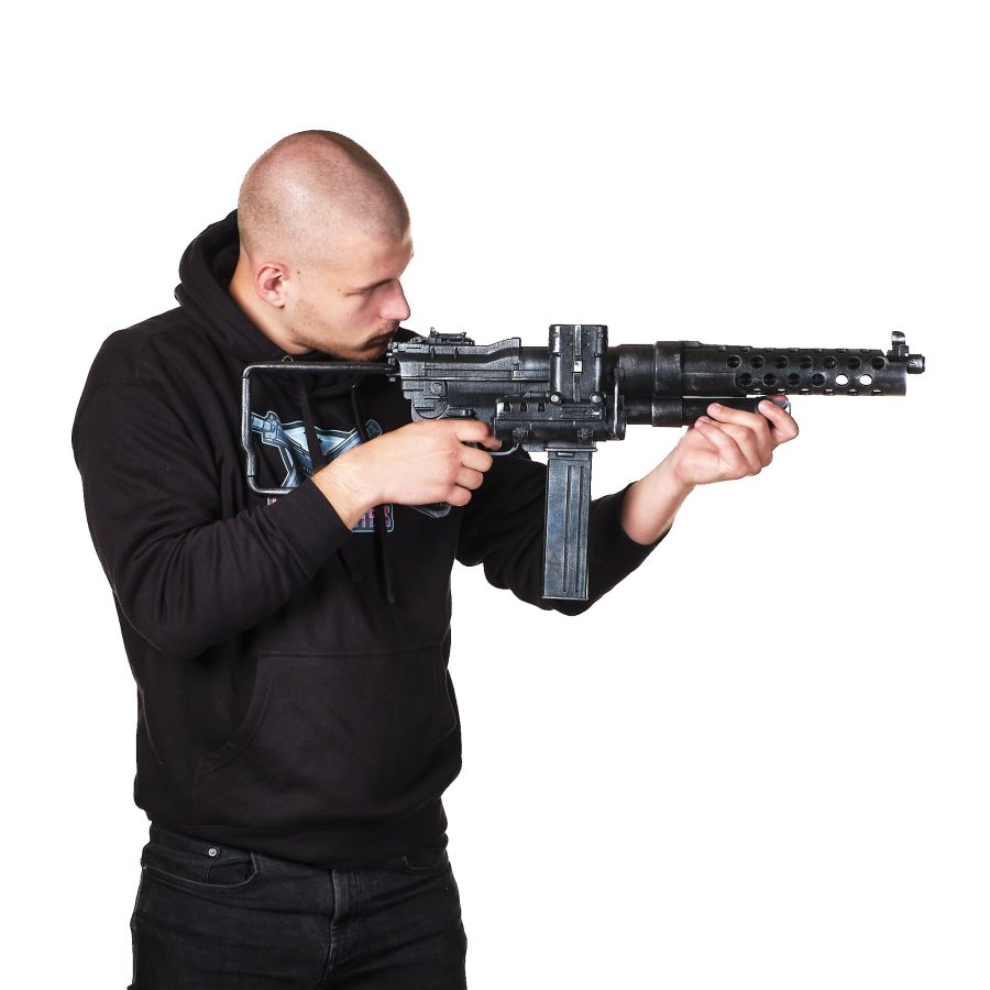 Submachine Gun (SMG) prop replica from Volfenstein by Blasters4Masters