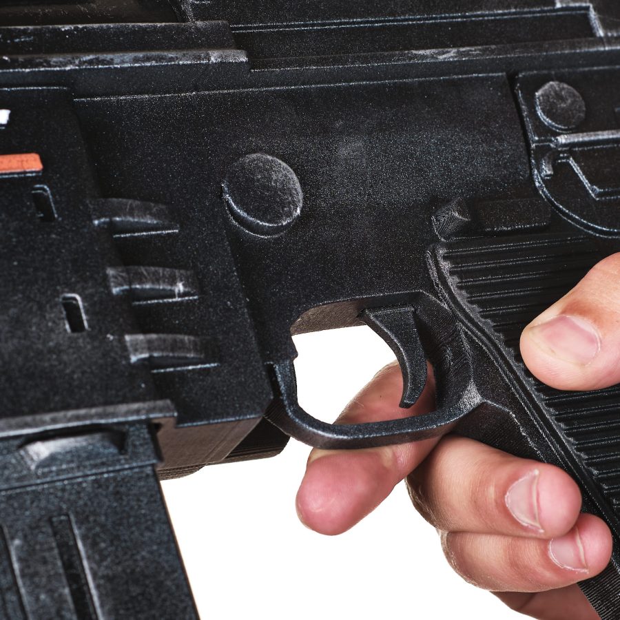 Submachine Gun (SMG) prop replica from Volfenstein by Blasters4Masters